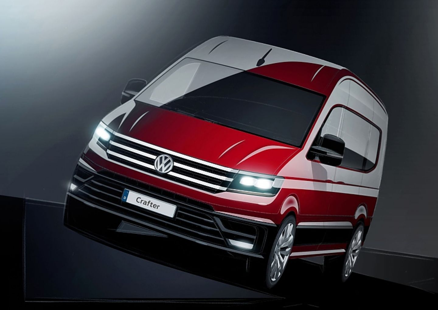 Der VW Crafter wird auf Nutzfahrzeug-IAA im September seine Premiere feiern.
