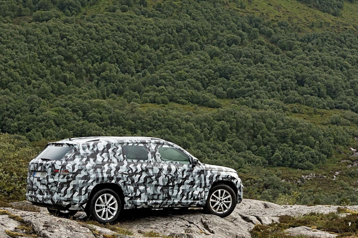 Den Skoda Kodiaq wird es sowohl mit Allradantrieb als auch mit Frontantrieb geben