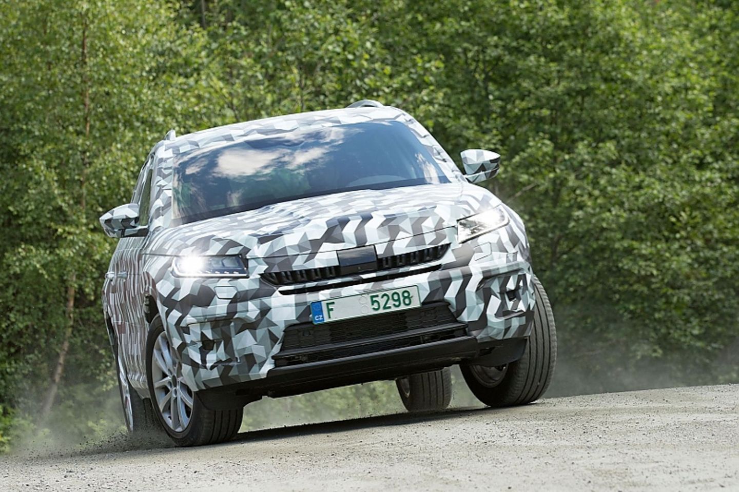 Skoda Kodiaq Erprobungsfahrt (2016)