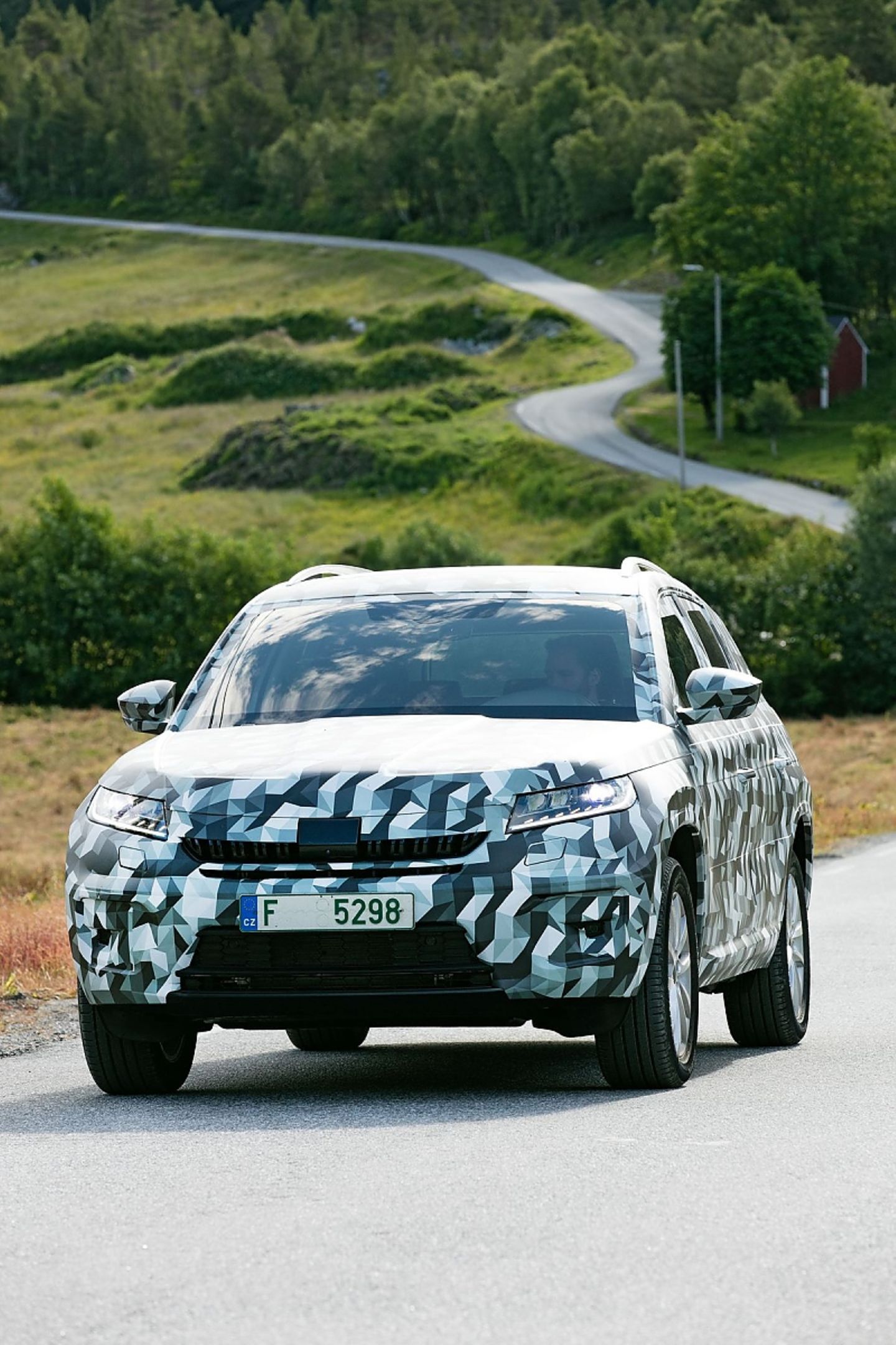 Skoda Kodiaq Erprobungsfahrt (2016)