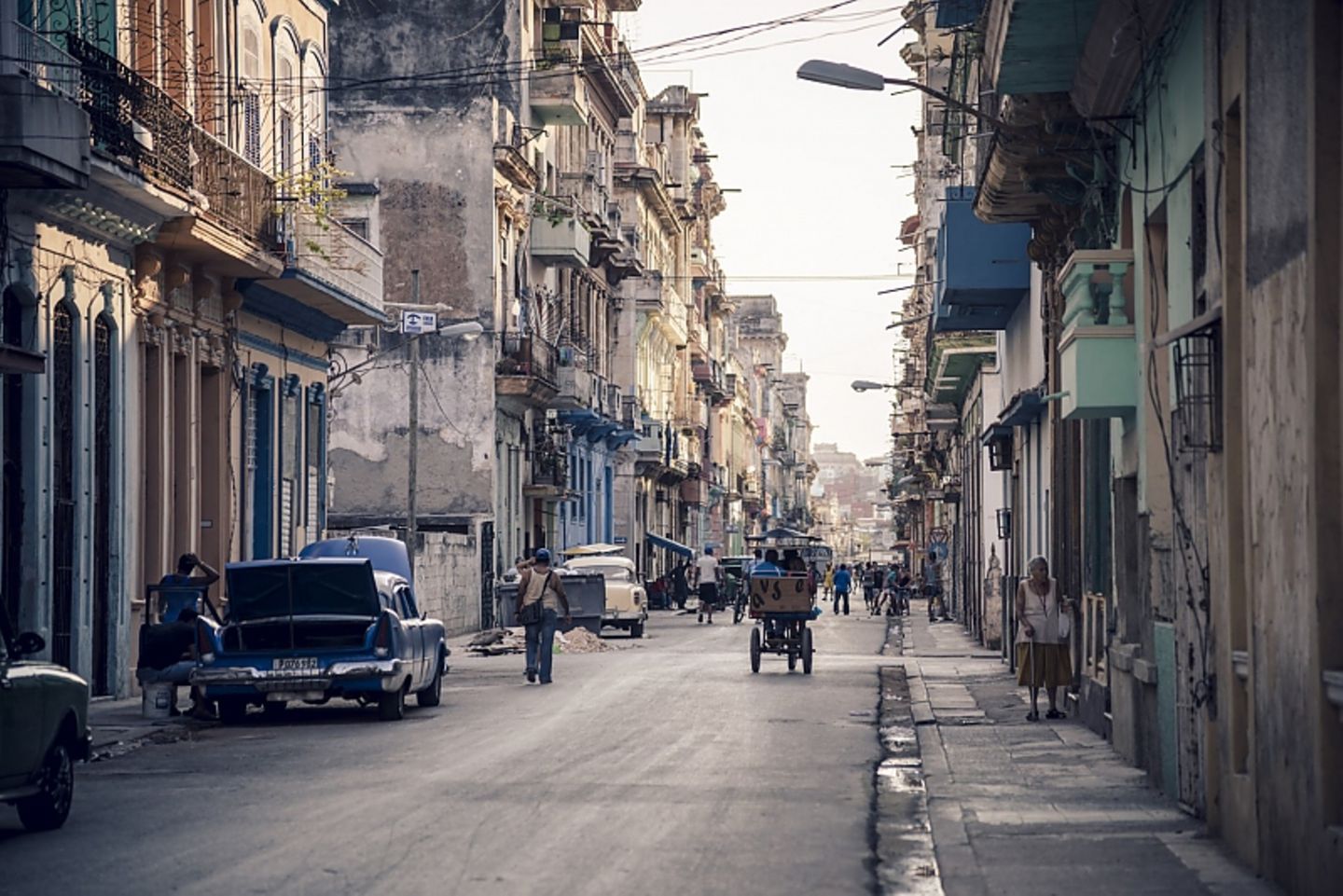 Auf den Straßen von Havanna