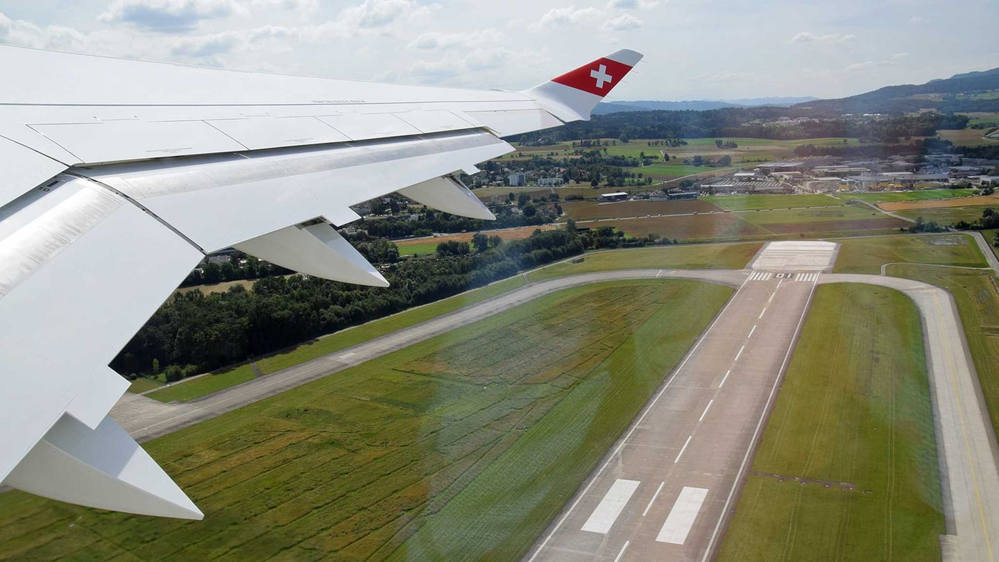 Start einer CS100 in Zürich-Kloten