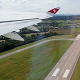 Start einer CS100 in Zürich-Kloten