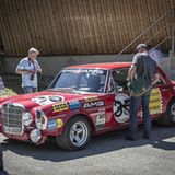 Der erste AMG-Mercedes - Spitzname: "Die Rote Sau"