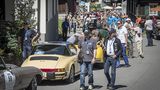 Vor dem Start muss man sich artig anstellen