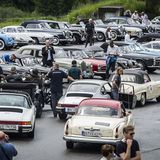 Auf den Parkplätzen der Mittagspausen geht es turbulent zu