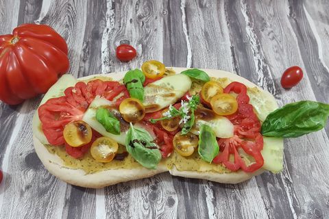 Einfache Küche: Diese Pizza ist leicht und gesund