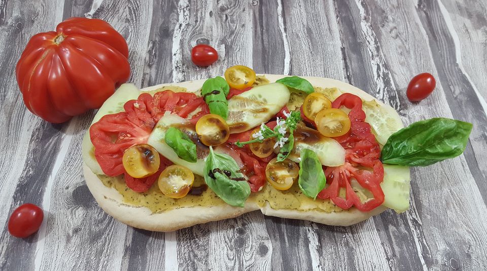 Einfache Küche: Diese Pizza ist leicht und gesund