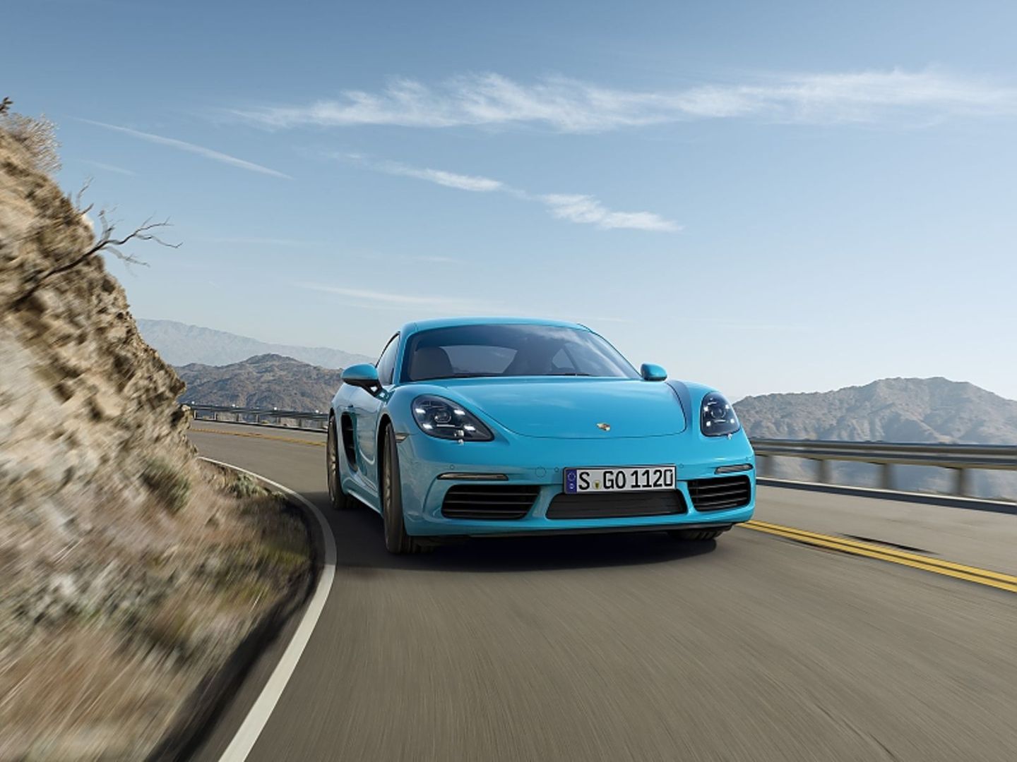 Der Porsche 718 Cayman S hat 350 PS.