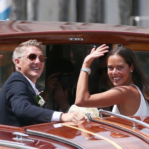 Bastian Schweinsteiger und Ana Ivanovic