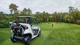 Mercedes Golf Cart by Garia - exklusiver kann man auf dem Golfkurs nicht unterwegs sein
