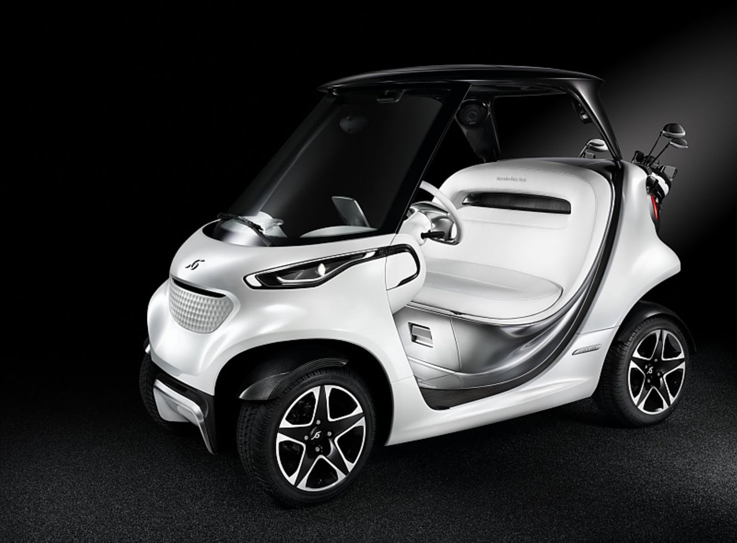 Mercedes Golf Cart by Garia - unter 30.000 Euro dürfte wenig gehen
