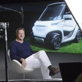 Mercedes Golf Cart by Garia - Mercedes-Chefdesigner Gorden Wagner mit seinem neuesten Projekt