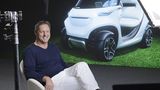 Mercedes Golf Cart by Garia - Mercedes-Chefdesigner Gorden Wagner mit seinem neuesten Projekt