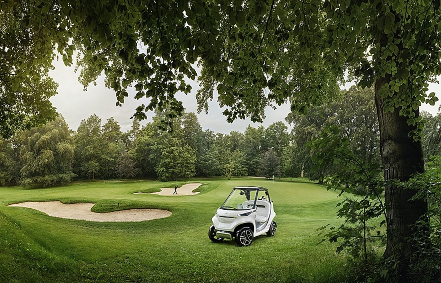Mercedes Golf Cart by Garia - neuer Star auf dem Golfplatz