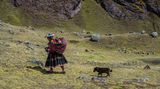 Wandern am Rainbow Mountain in Peru