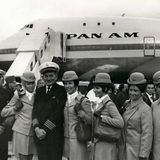 Boeing 747-100 von PanAm in Heathrow