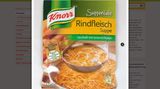 Knorr Suppenliebe Rindfleisch Suppe