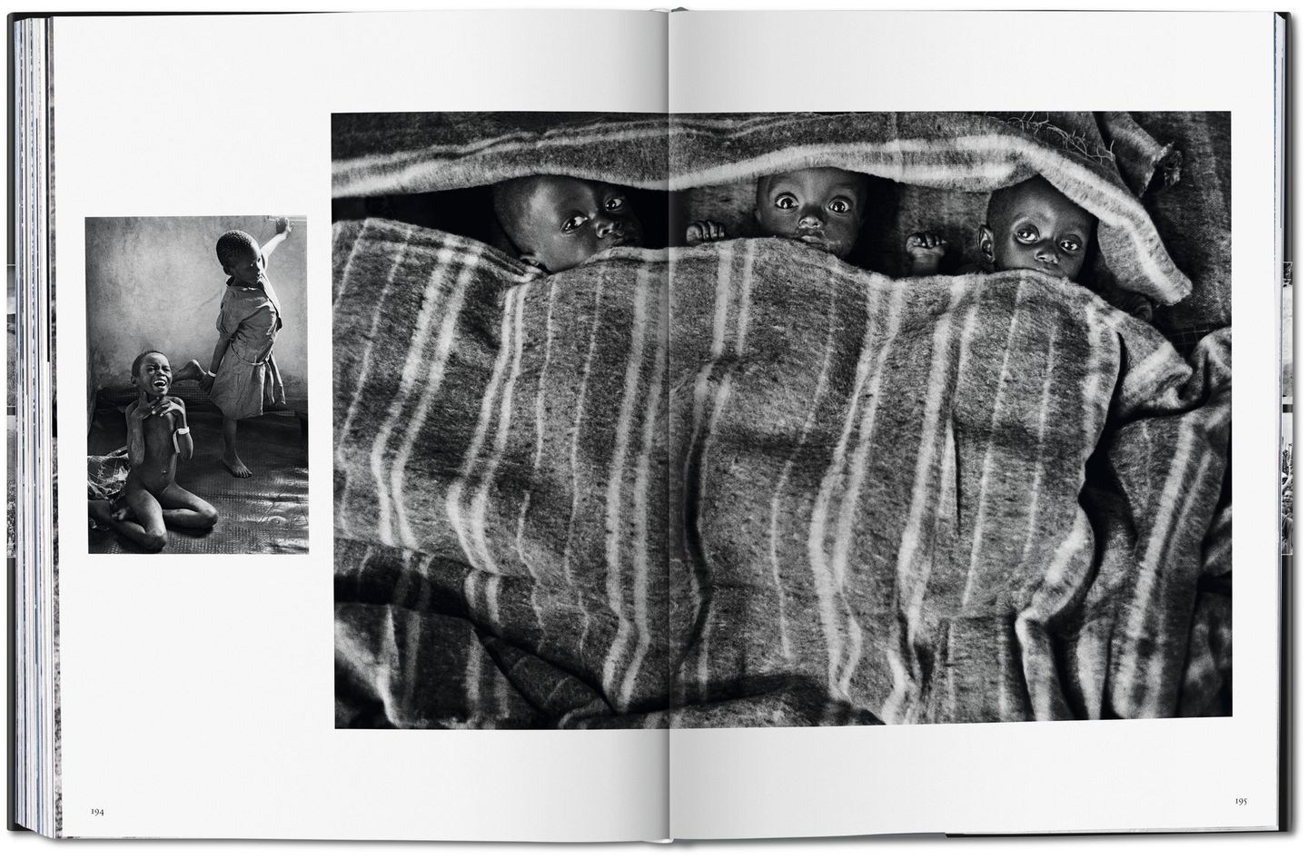 Sebastião Salgado gibt den Bildern in "Exodus" keine Titel, sie sprechen für sich. So auch die Augen der Kinder aus dem afrikanischen Teil des Buches.