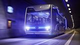 Mercedes Bus der Zukunft - auf Testtour in der Nähe von Amsterdam