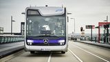 Mercedes Bus der Zukunft - teilautonom auf eigenen Busspuren