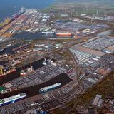 Bremerhaven - jeden Tag kommen neue Großschiffe an