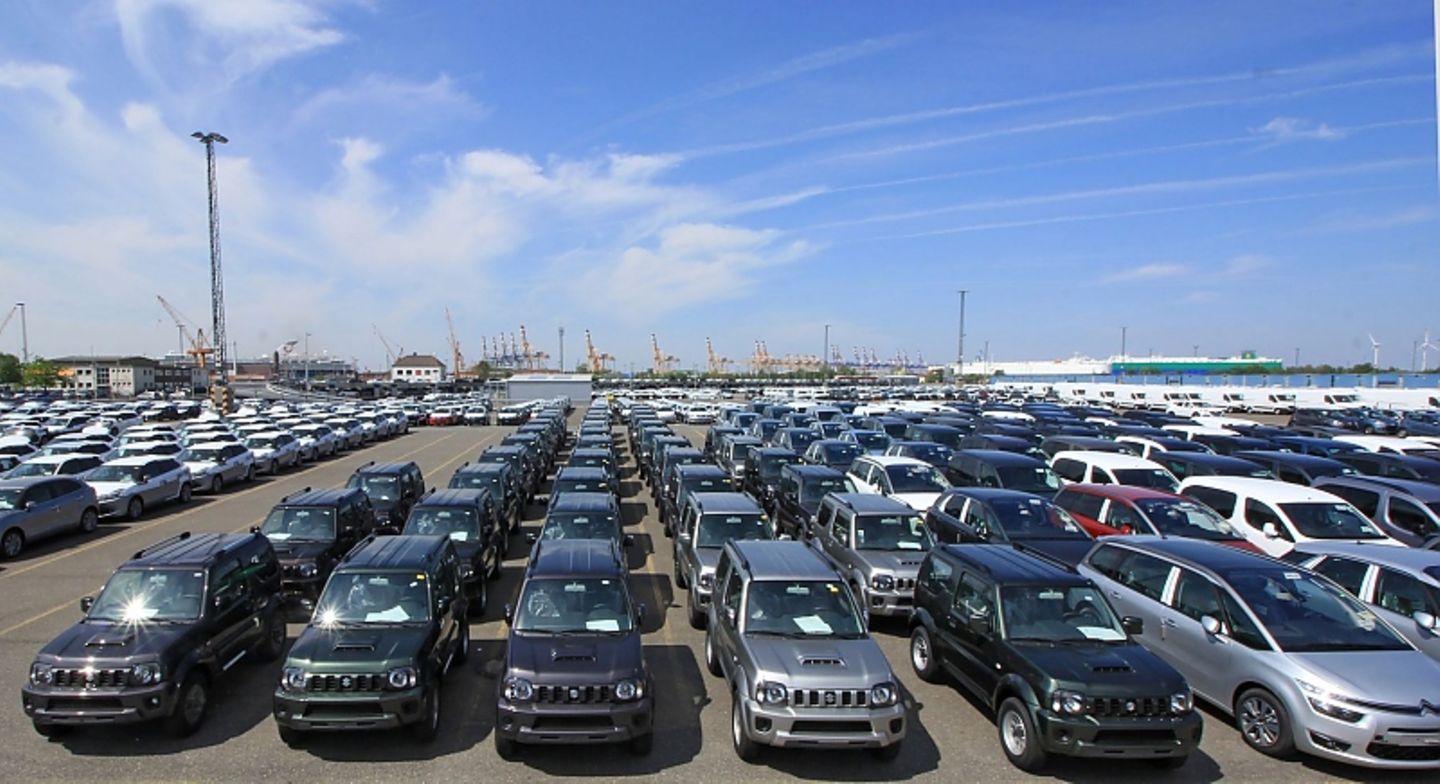 Bremerhaven Suzuki Jimny bei der Einreise