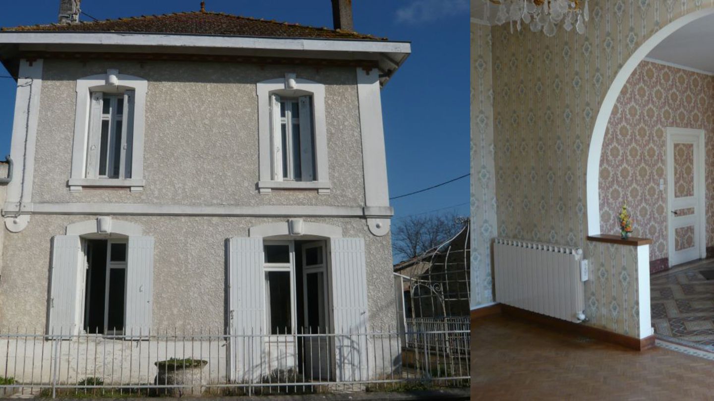 Dieses kleine Landhaus liegt in Marcillac und ist ein richtiges Schnäppchen. Für nur 95.300 Euro gibt es 110 Quadratmeter Fläche.