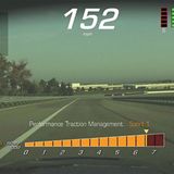 Head-Up-Display mit allerlei Informationen