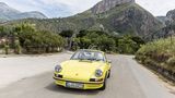 Das Porsche 911 RS 2.7 Coupé dreht willig und jubelnd hoch