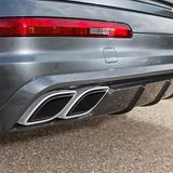 Abt Audi QS7 - die Auspuffanlage schafft Eindruck
