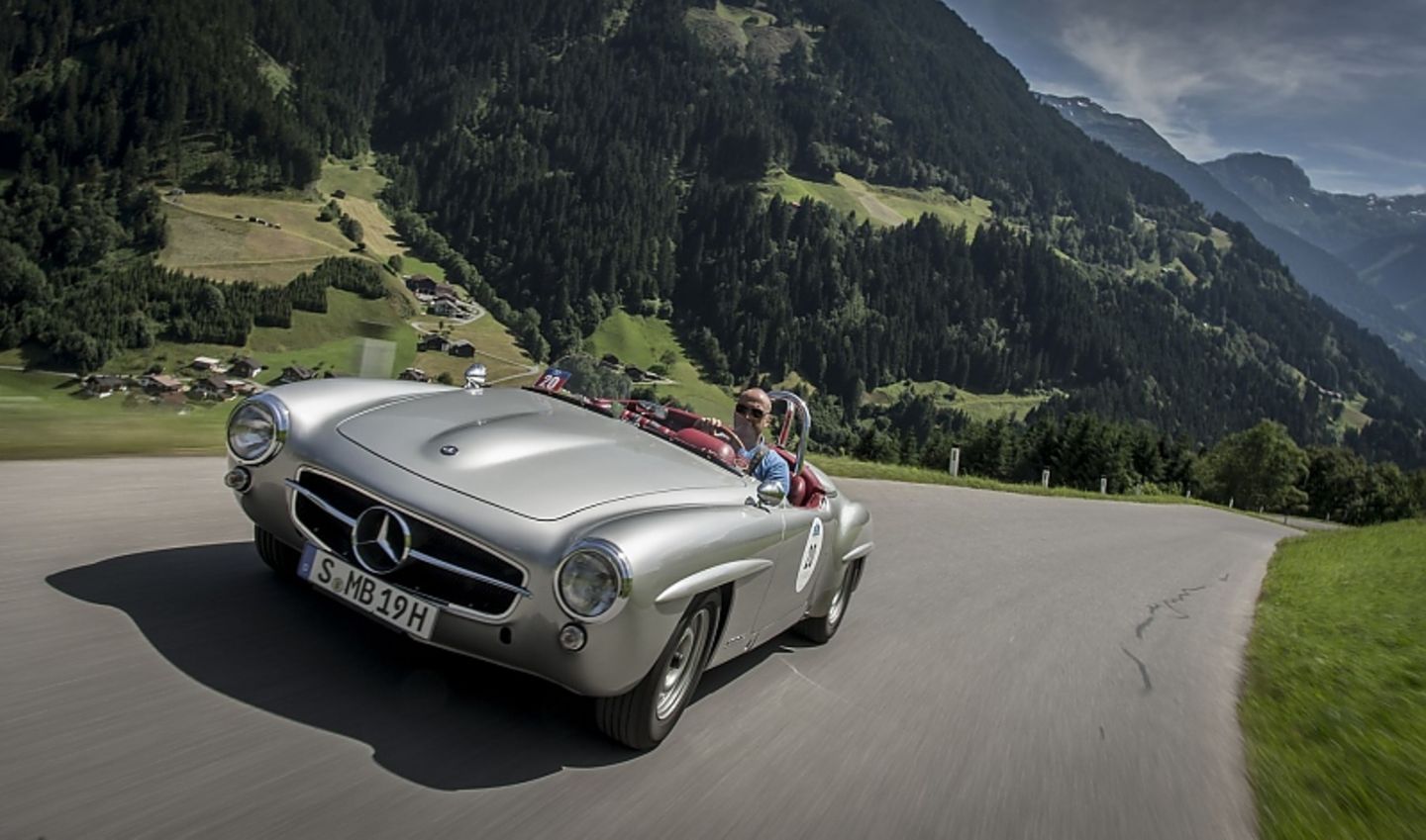 Dieser Mercedes 190 SL-R ist ein Nachbau aus den 1990er Jahren