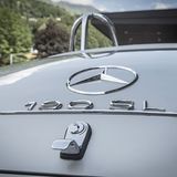 Das Blech aus dem Träume sind: das Heck des Mercedes 190 SL-R