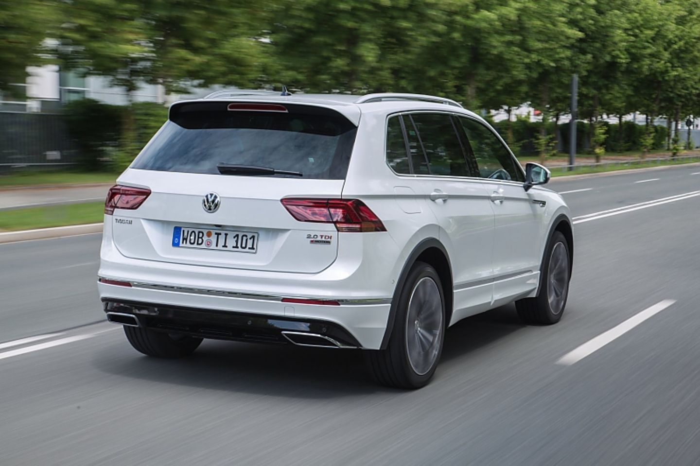 VW Tiguan 2.0 BiTDI 4motion - von außen ist das Topmodell kaum zu erkennen