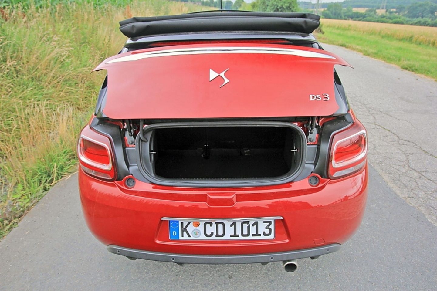 245 Liter klein ist der dunkle Kofferraum.