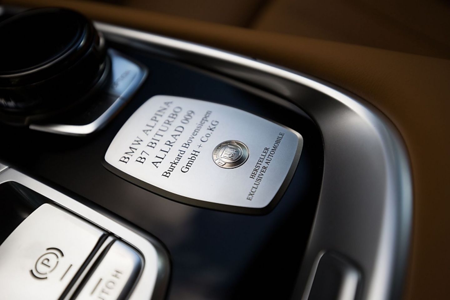 Anders als beim neuen BMW 7er ist der Alpina-Schlüssel eher traditioneller