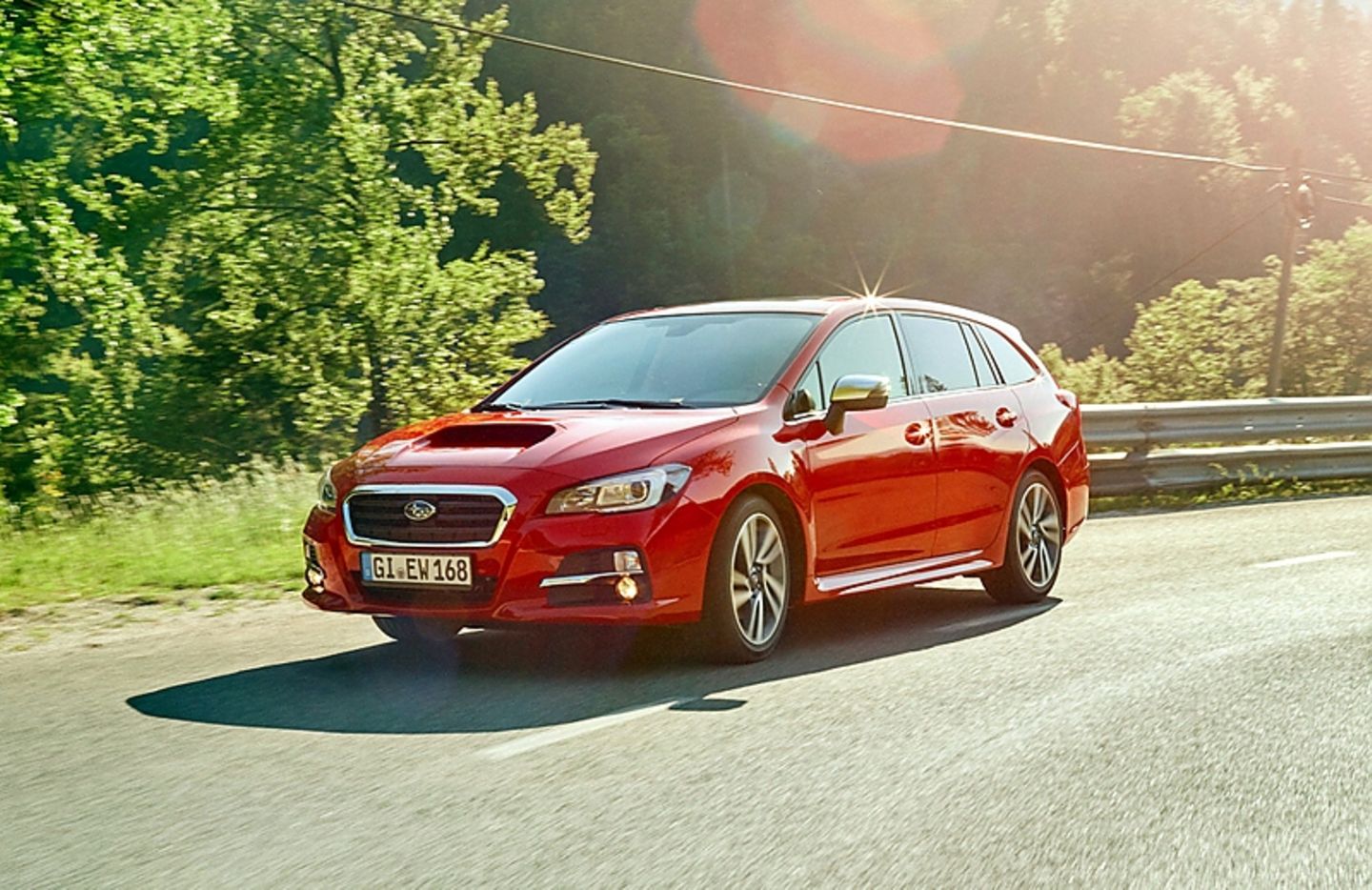 Subaru Levorg 1.6i - serienmäßig mit einem verbesserten CVT-Getriebe
