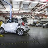 Prototypenerprobung Smart Fortwo / Forfour ed 2016