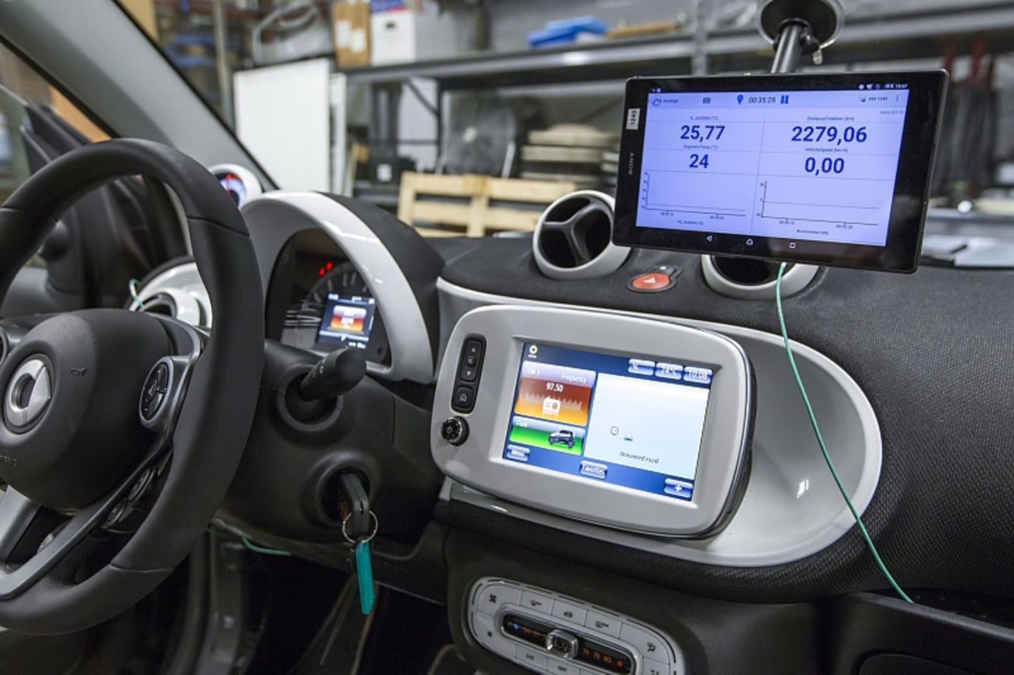 Prototypenerprobung Smart Fortwo / Forfour ed 2016