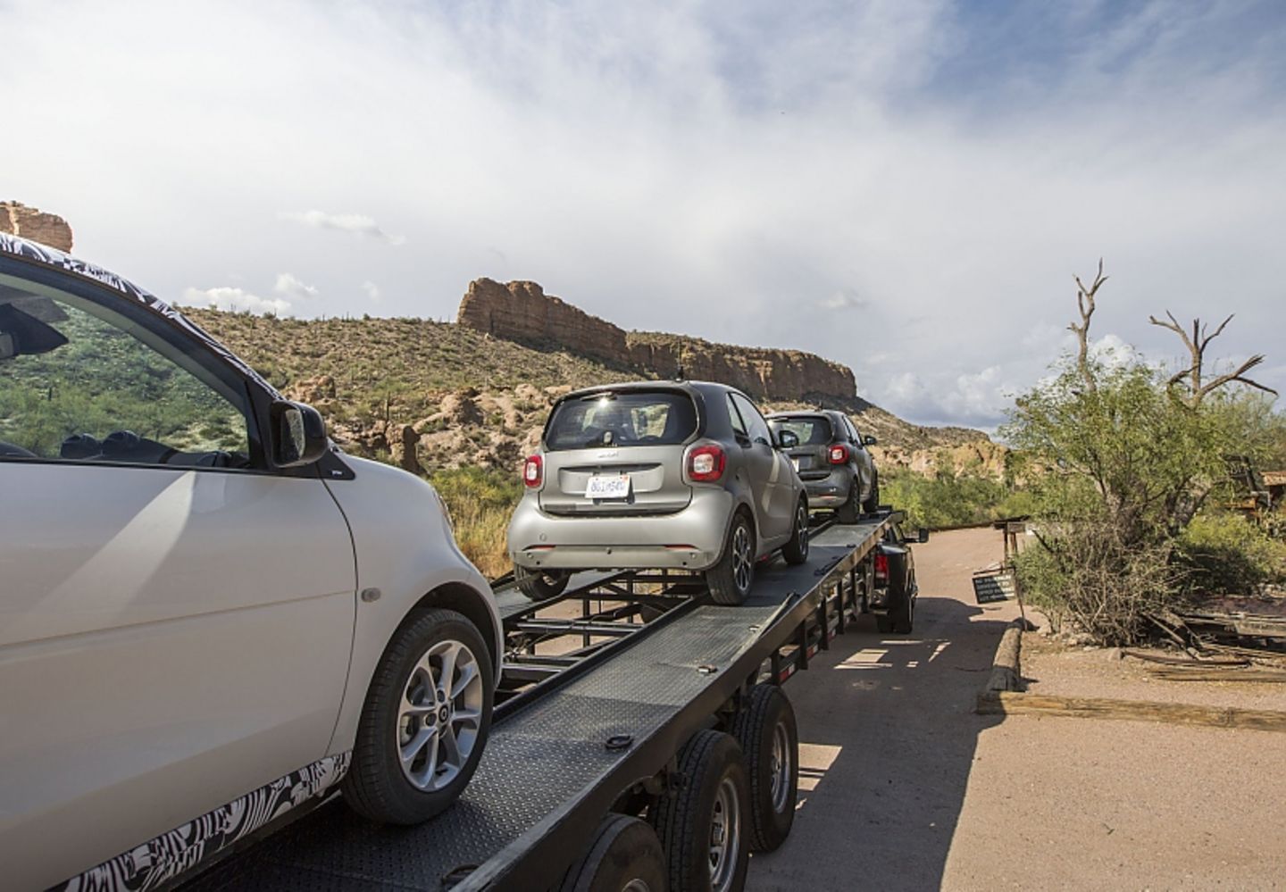 Prototypenerprobung Smart Fortwo / Forfour ed 2016