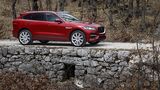 Der Jaguar F Pace 2.0d ist 4,73 Meter lang