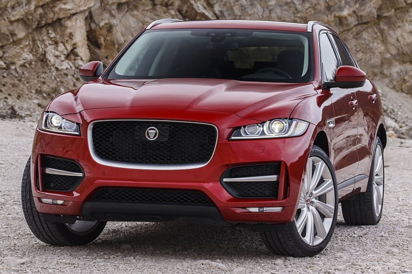 Schnittige Jaguar-Front