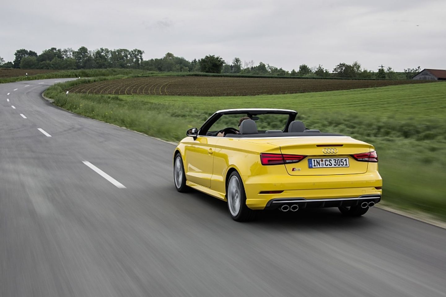 Das Audi S3 Cabriolet ist nicht brutal hart abgestimmt