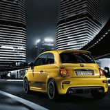 Die 3D-Heckleuchten kommen vom Facelift des Fiat 500