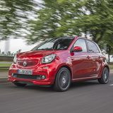 Nach 10,5 Sekunden erreicht der aufgepeppte Smart 100 km/h