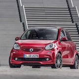 Die Front sieht schnittig aus