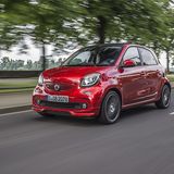 Bei schlechten Straßen reagiert der Smart Brabus Forfour gelassener