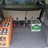 Hier passen zwischen 2.300 und 3.100 Liter Gepäck hinein.