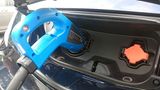 Nach 30 Minuten per CHAdeMO ist die Batterie zu 80 Prozent geladen.