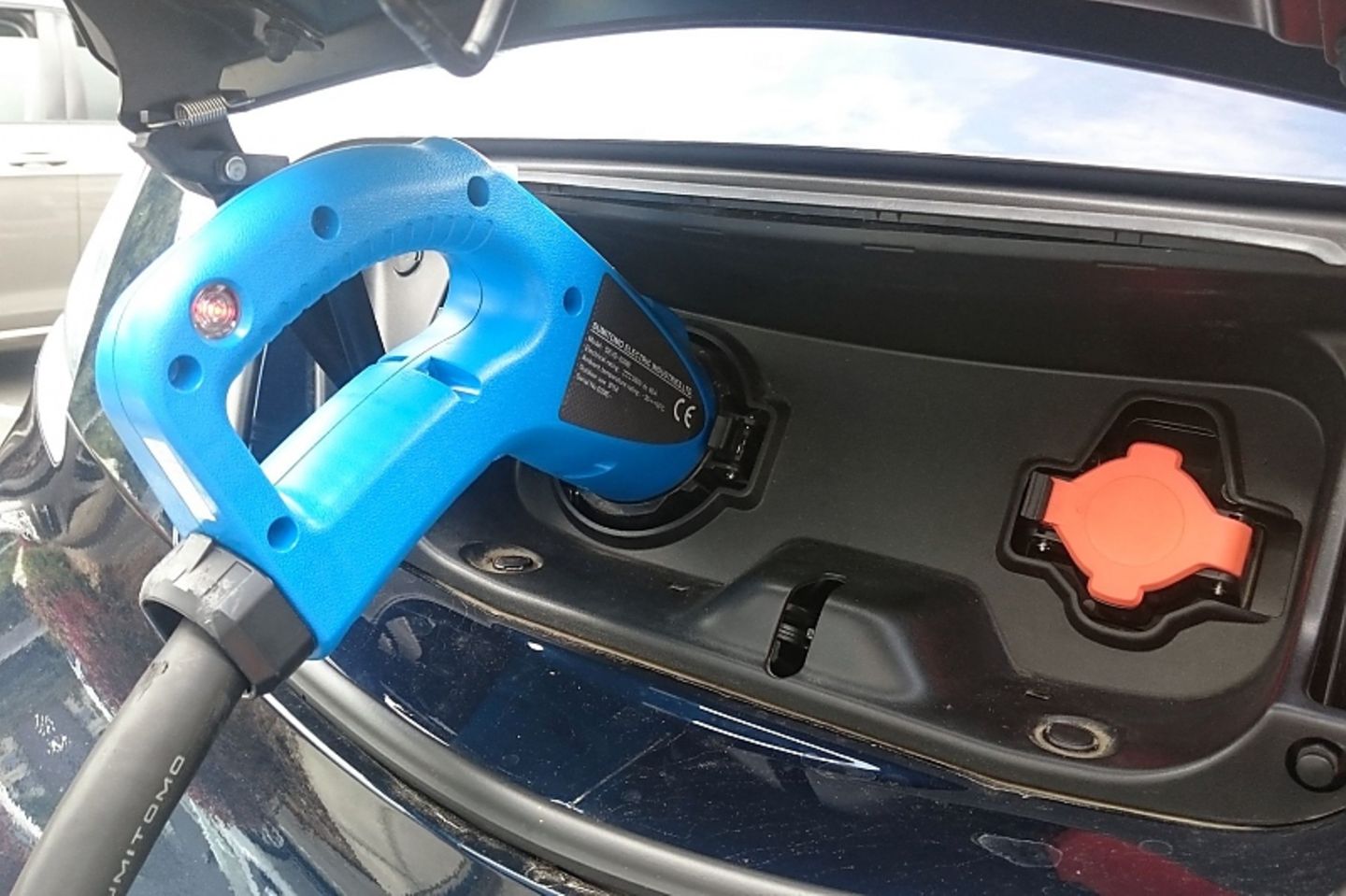 Nach 30 Minuten per CHAdeMO ist die Batterie zu 80 Prozent geladen.